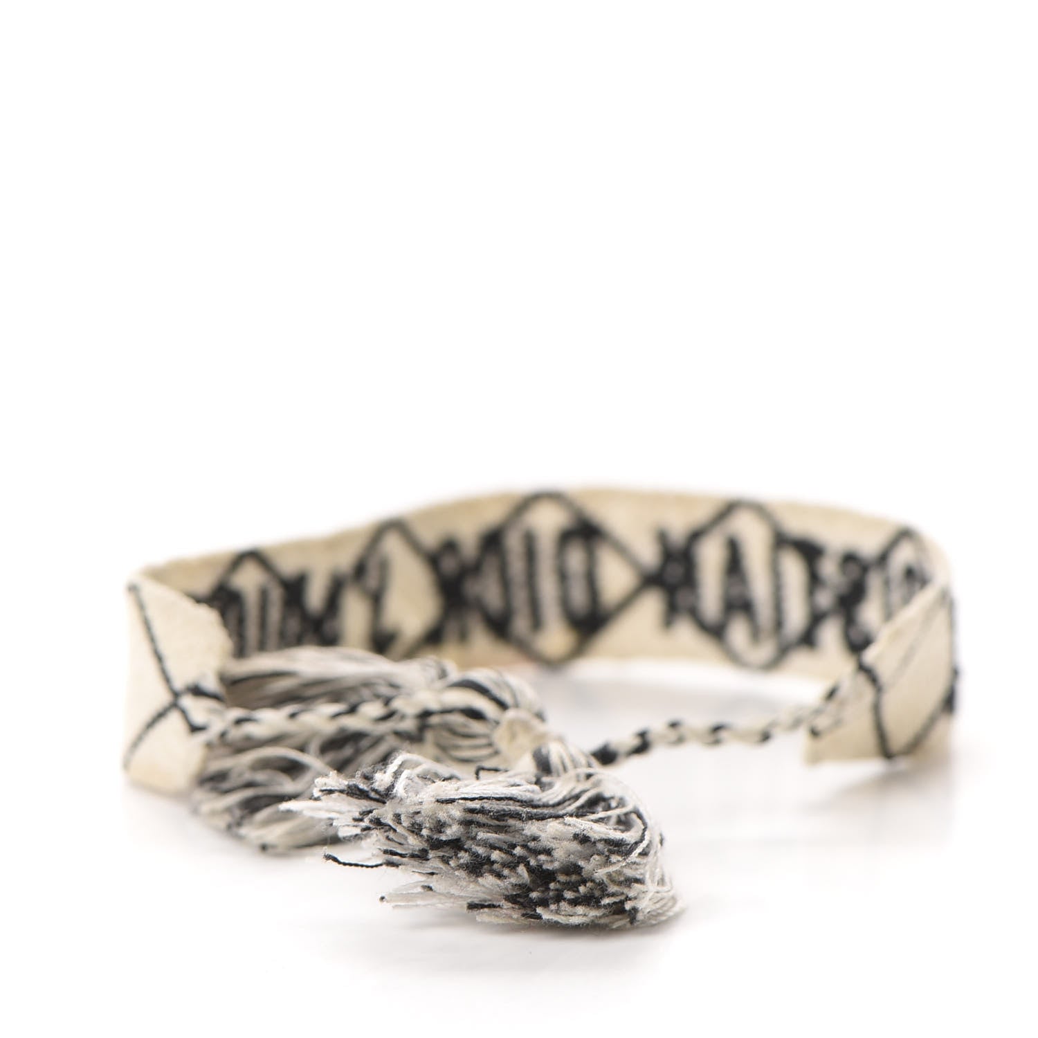 Christian Dior Woven Cotton J'Adior Friendship Bracelet Set White Multicolor 5 of 8