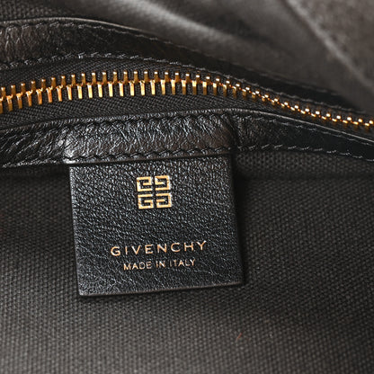 Givenchy Tumbled Calfskin Medium Voyou Bag Black 7 of 11