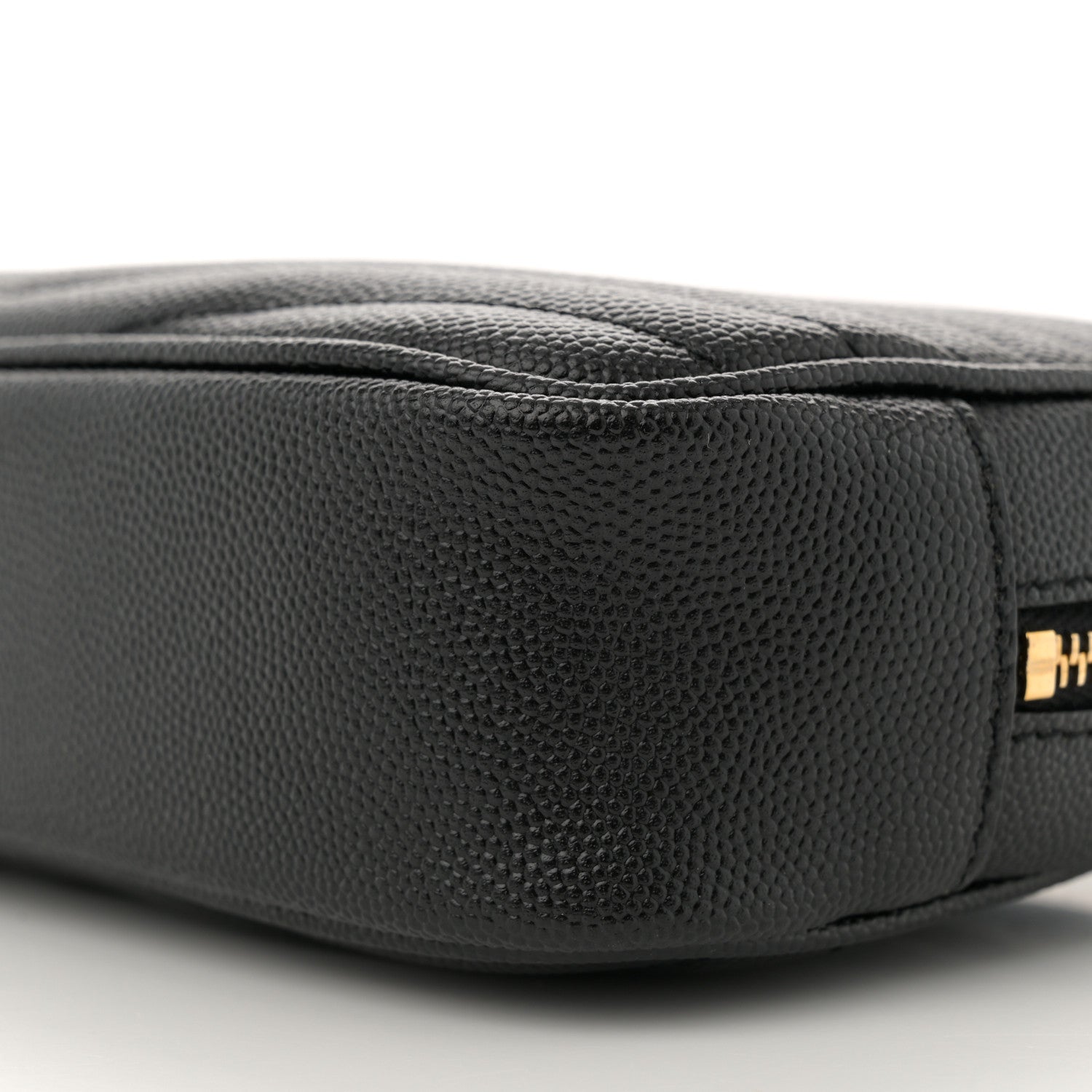 Saint Laurent Grain De Poudre Matelasse Monogram Mini Lou Camera Bag Black 10 of 11