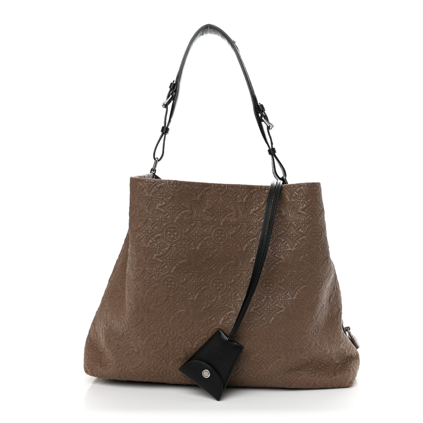 Monogram Lambskin Antheia Hobo GM Fumee