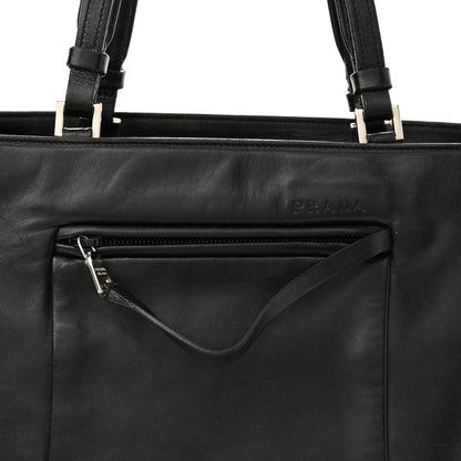 Prada Nappa Shopping Tote Black 8 of 10