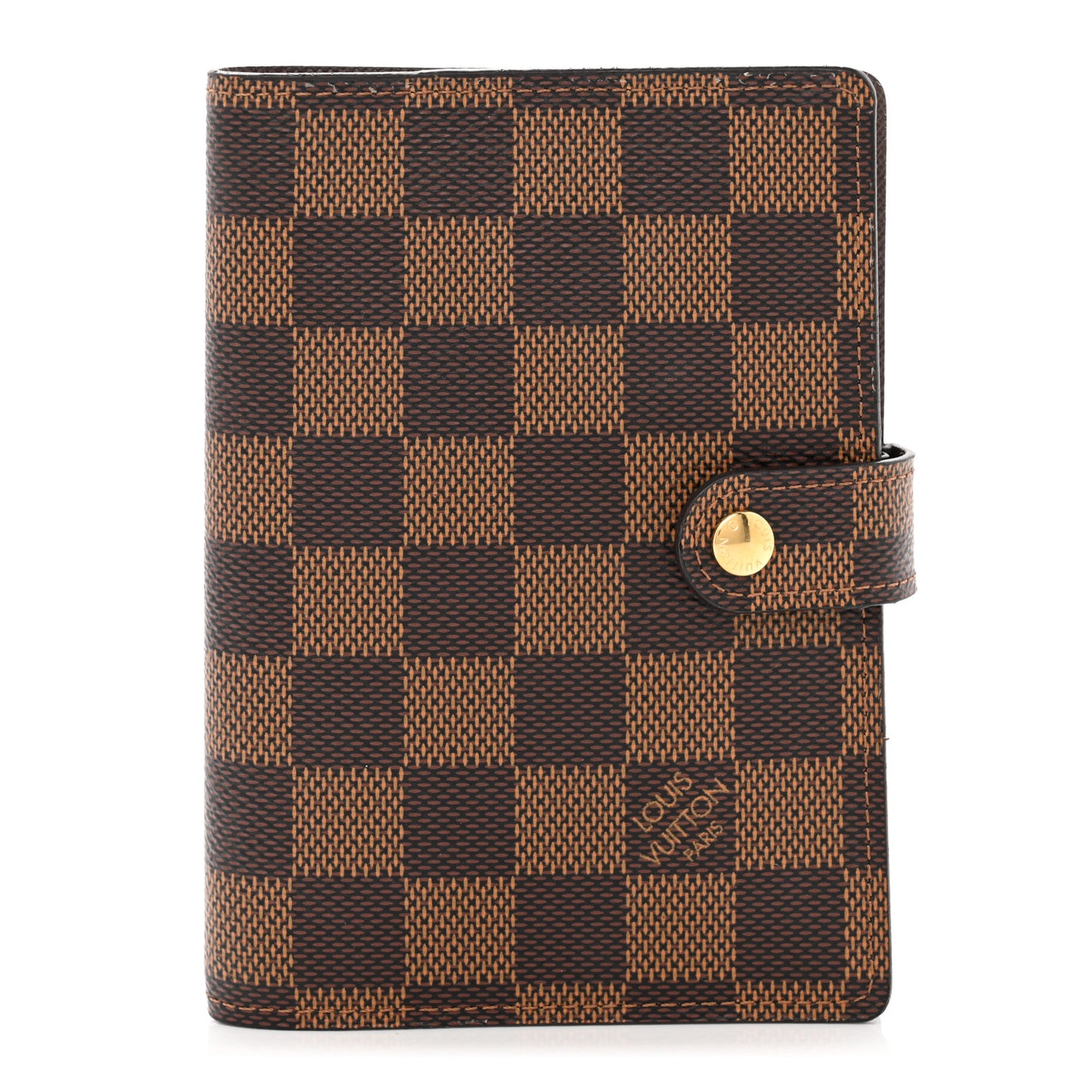 Damier Ebene Small Ring Agenda Cover