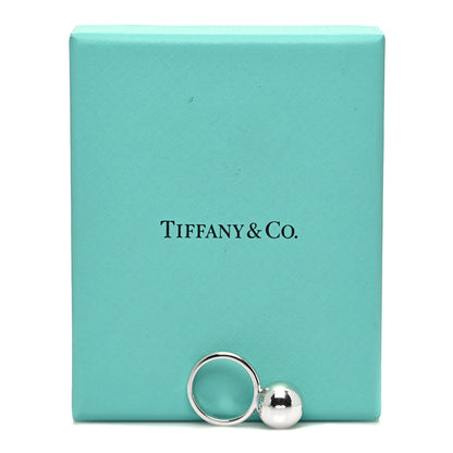 Tiffany Sterling Silver 12mm HardWear Ball Ring 48 4.5 6 of 6