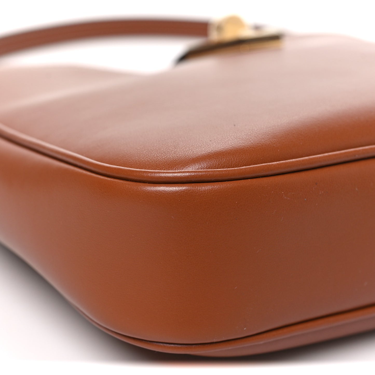 Smooth Calfskin Small Camille 16 Soft Bag Tan