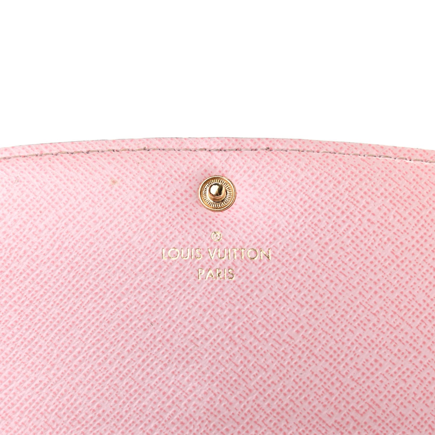 Monogram Emilie Wallet Rose Ballerine