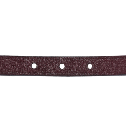 Hermes Swift Behapi Double Tour Bracelet T1 Gris Asphalte Bordeaux 4 of 6
