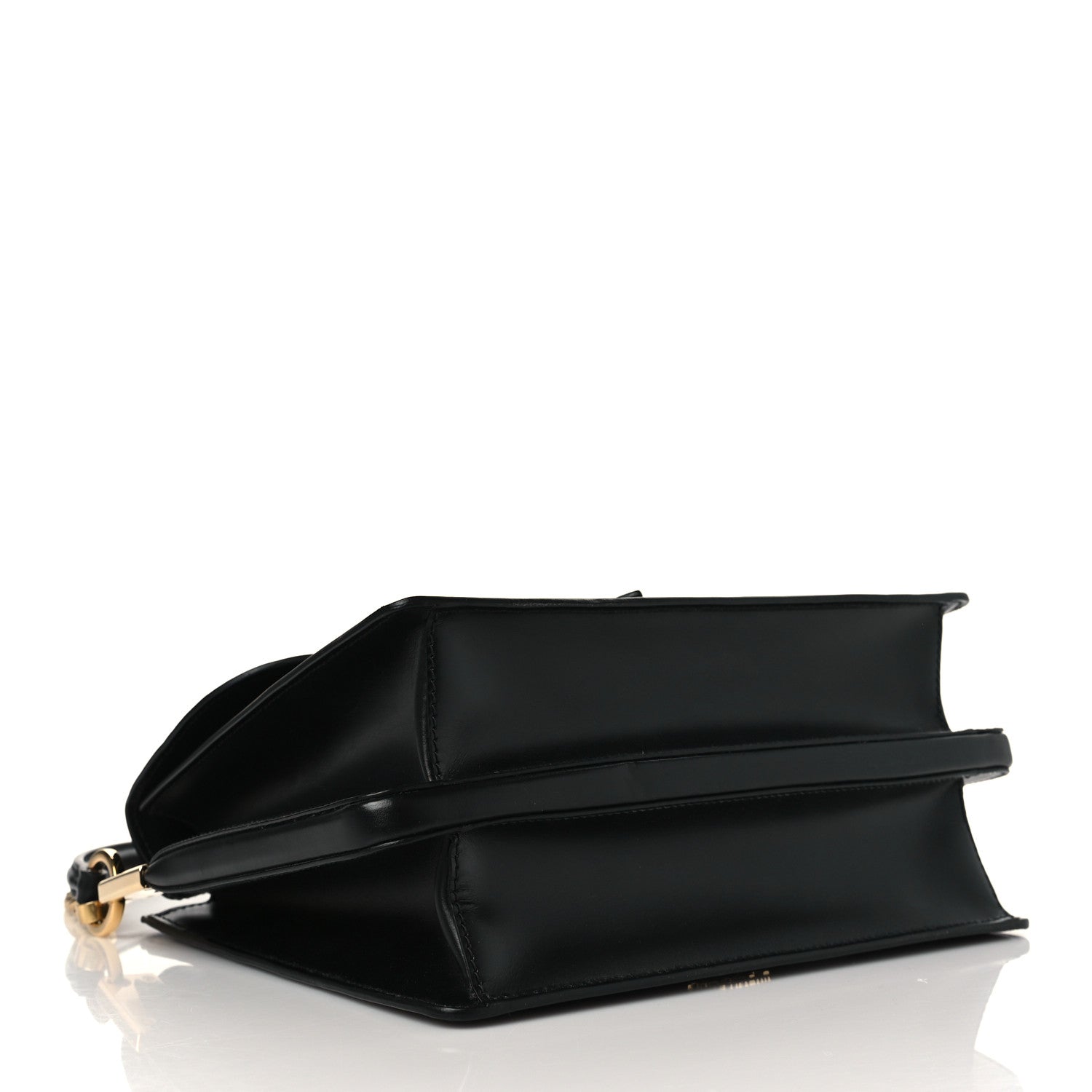 Prada City Calfskin Belle Top Handle Bag Black 4 of 9