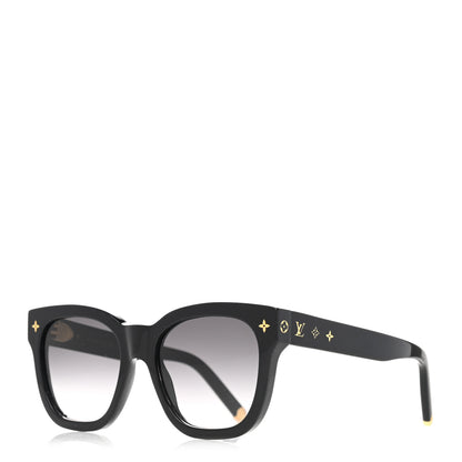 Louis Vuitton Acetate My Monogram Square Sunglasses Z1523E Black 1 of 8