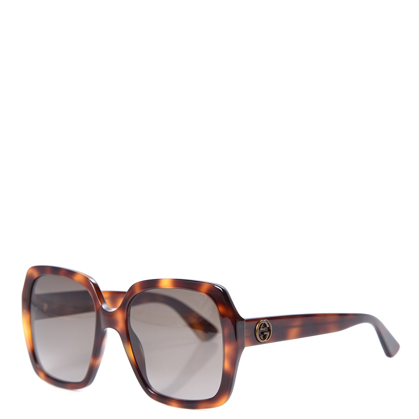 Acetate Square Frame GG0096S Sunglasses Tortoise