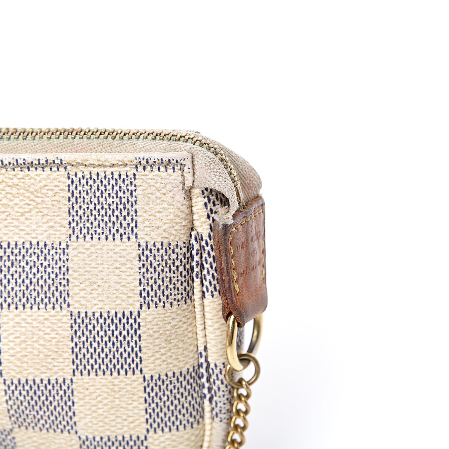 Louis Vuitton Damier Azur Mini Pochette Accessories 8 of 13