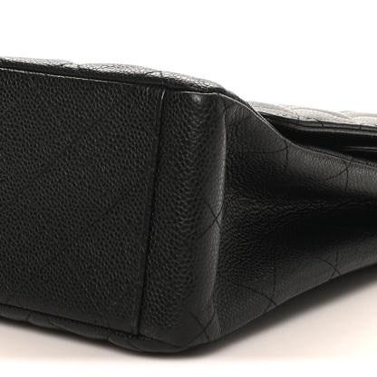 Chanel Caviar Quilted Maxi Double Flap Black 10 of 10