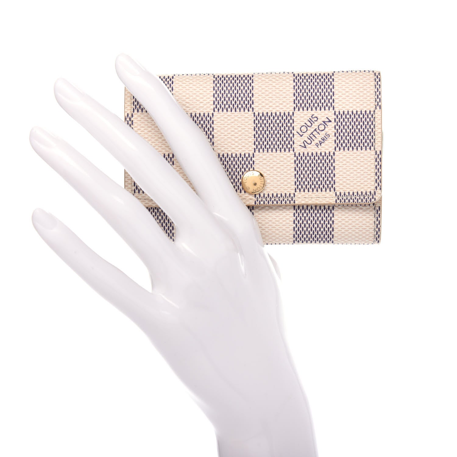 Louis Vuitton Damier Azur Multicles 6 Key Holder 2 of 8