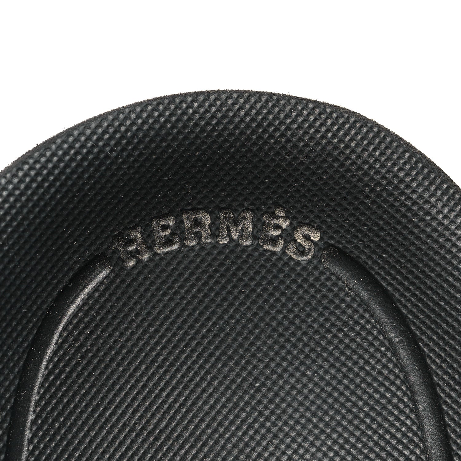 Hermes Calfskin Womens Enid Sandals 43 Black 8 of 9