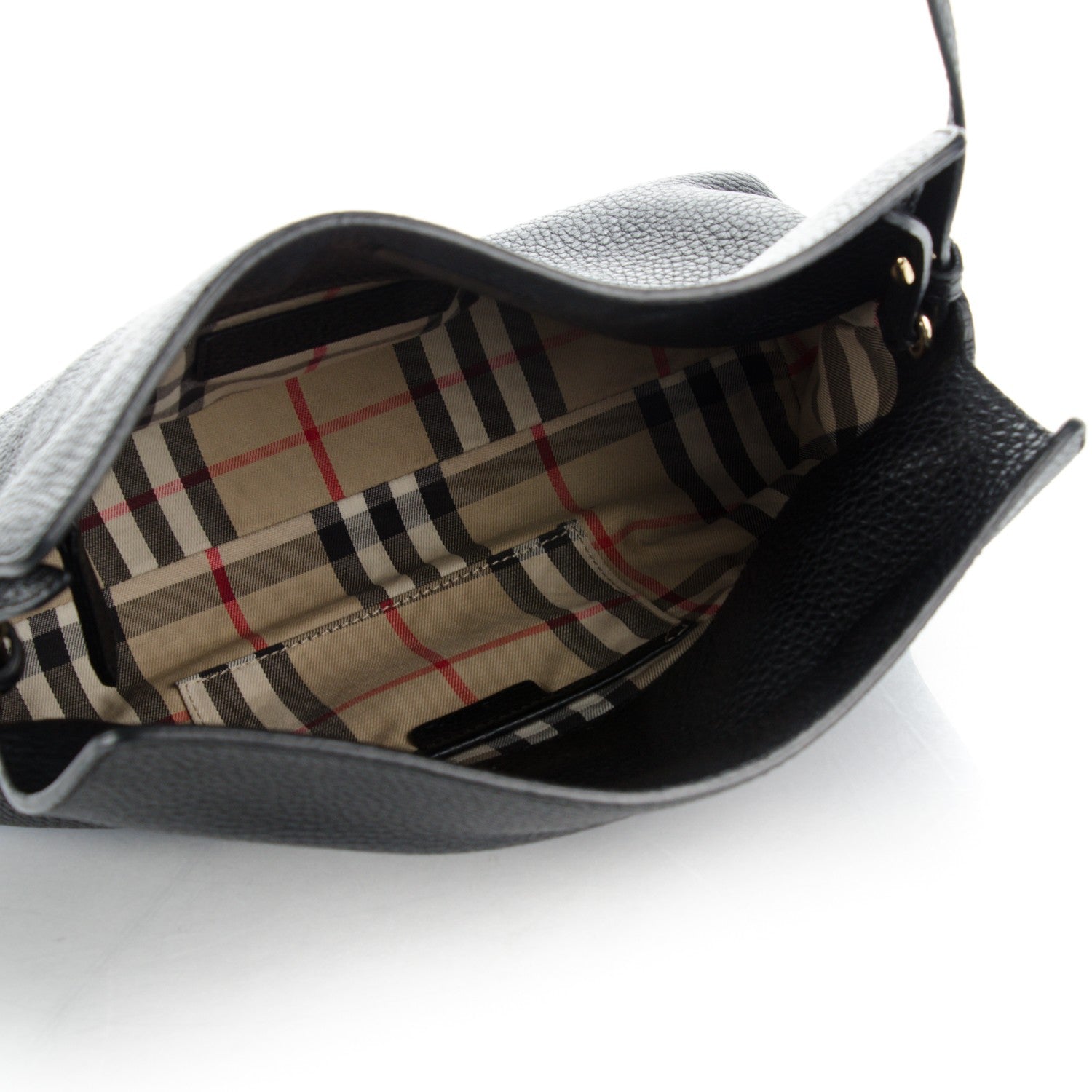 Burberry London Grainy Calfskin Small Leah Black 5 of 8