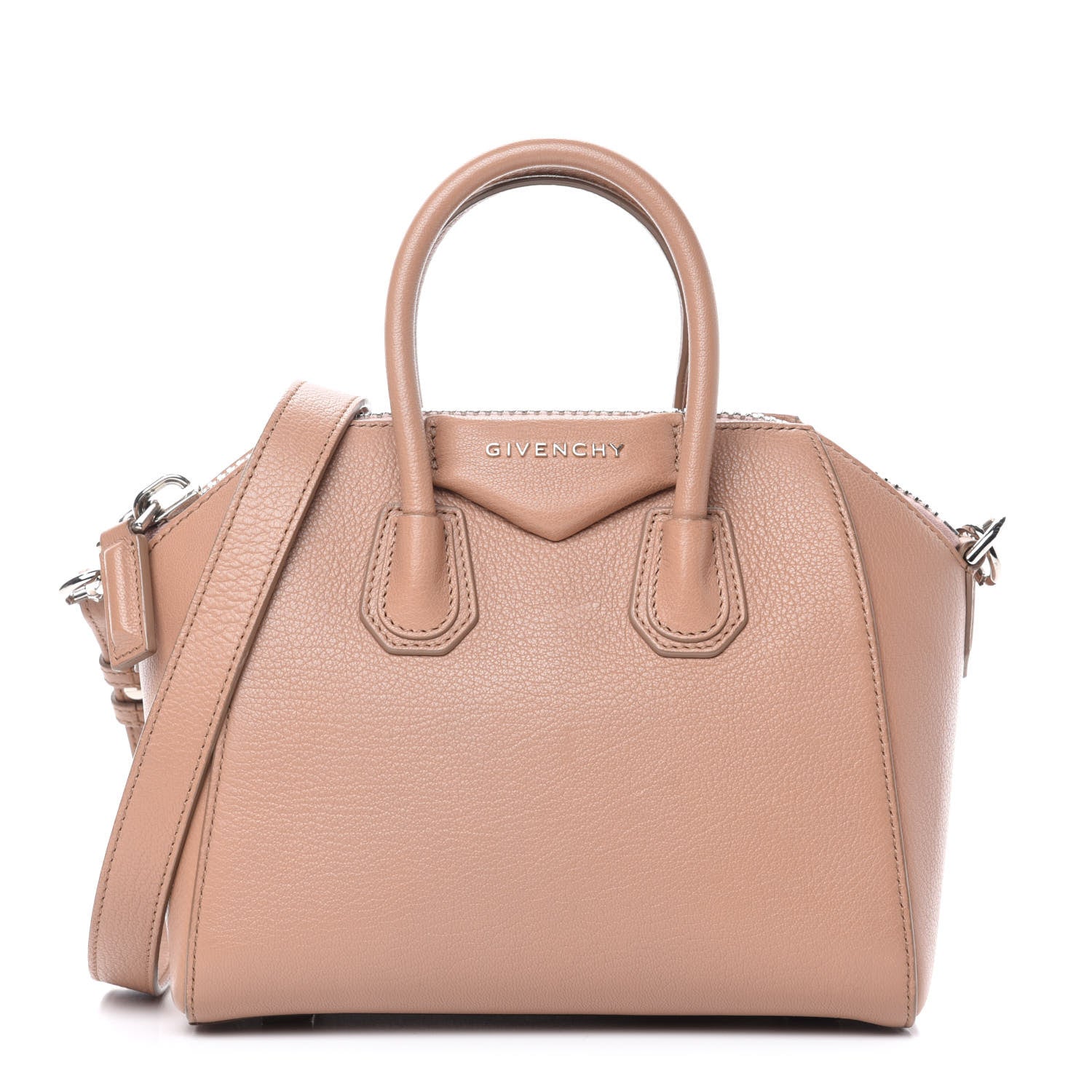 Givenchy Sugar Goatskin Mini Antigona Old Pink 1 of 11