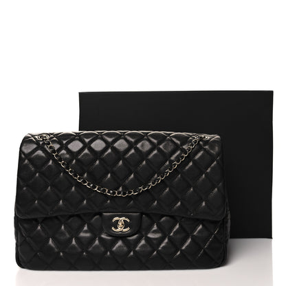 Chanel Caviar Quilted XXL Travel Flap Bag Black 12 of 12