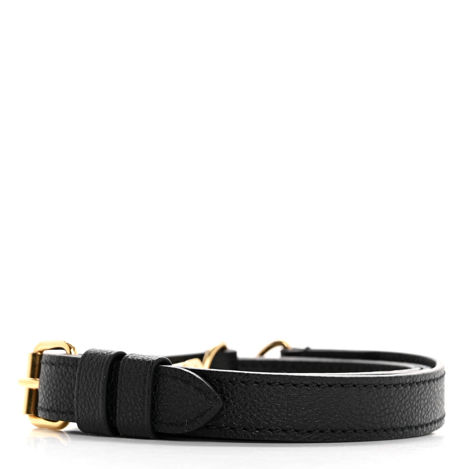 Louis Vuitton Empreinte Adjustable Shoulder Strap Black 2 of 3