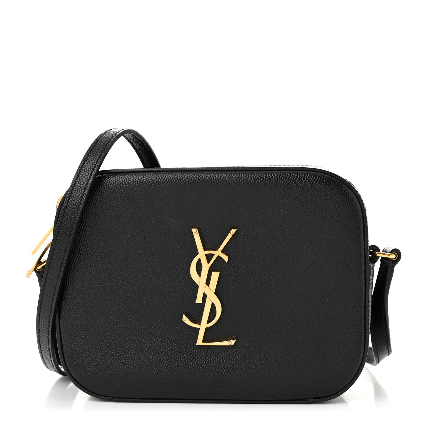 Grain De Poudre Small Classic Monogram Camera Bag Black