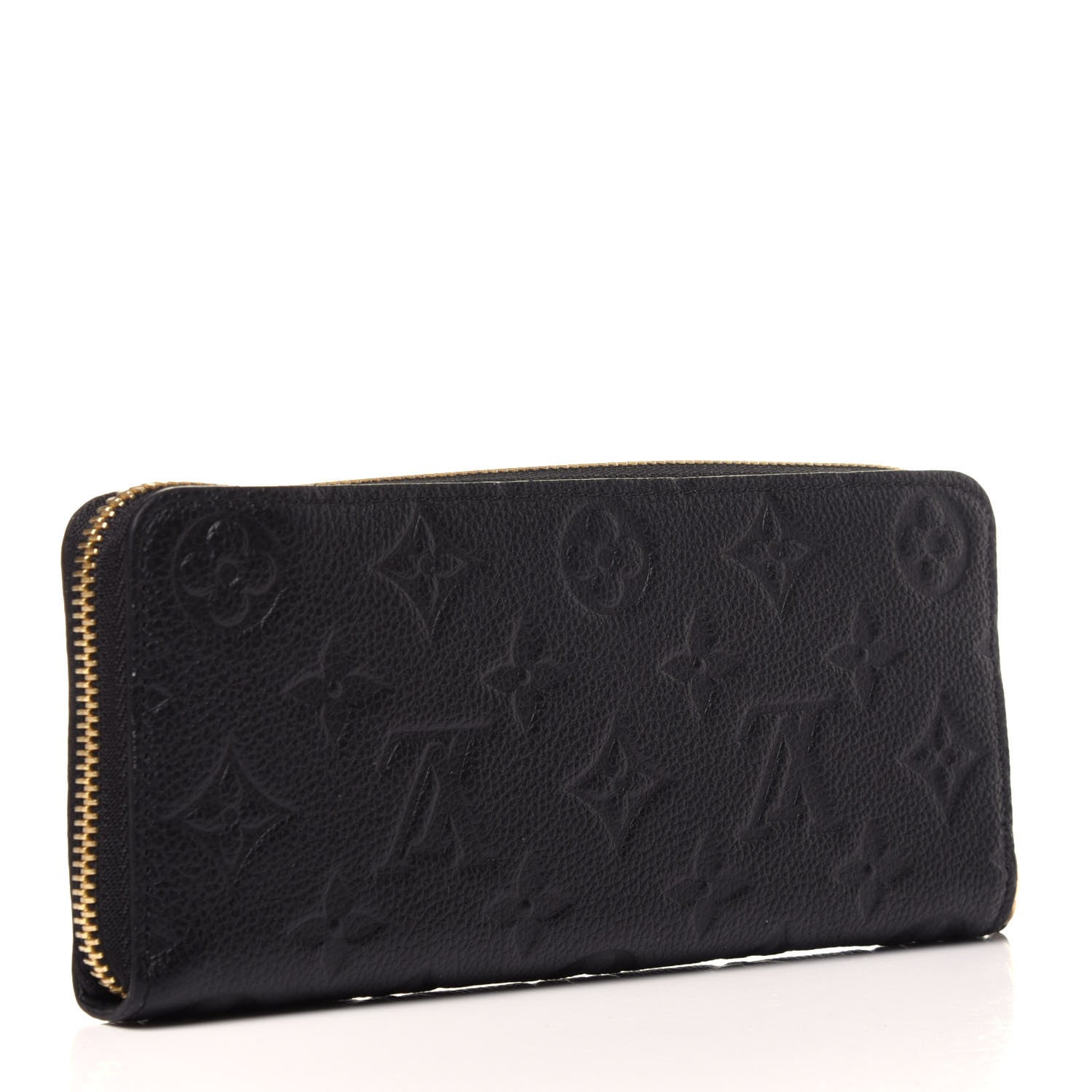 Louis Vuitton Empreinte Clemence Wallet Black 3 of 9