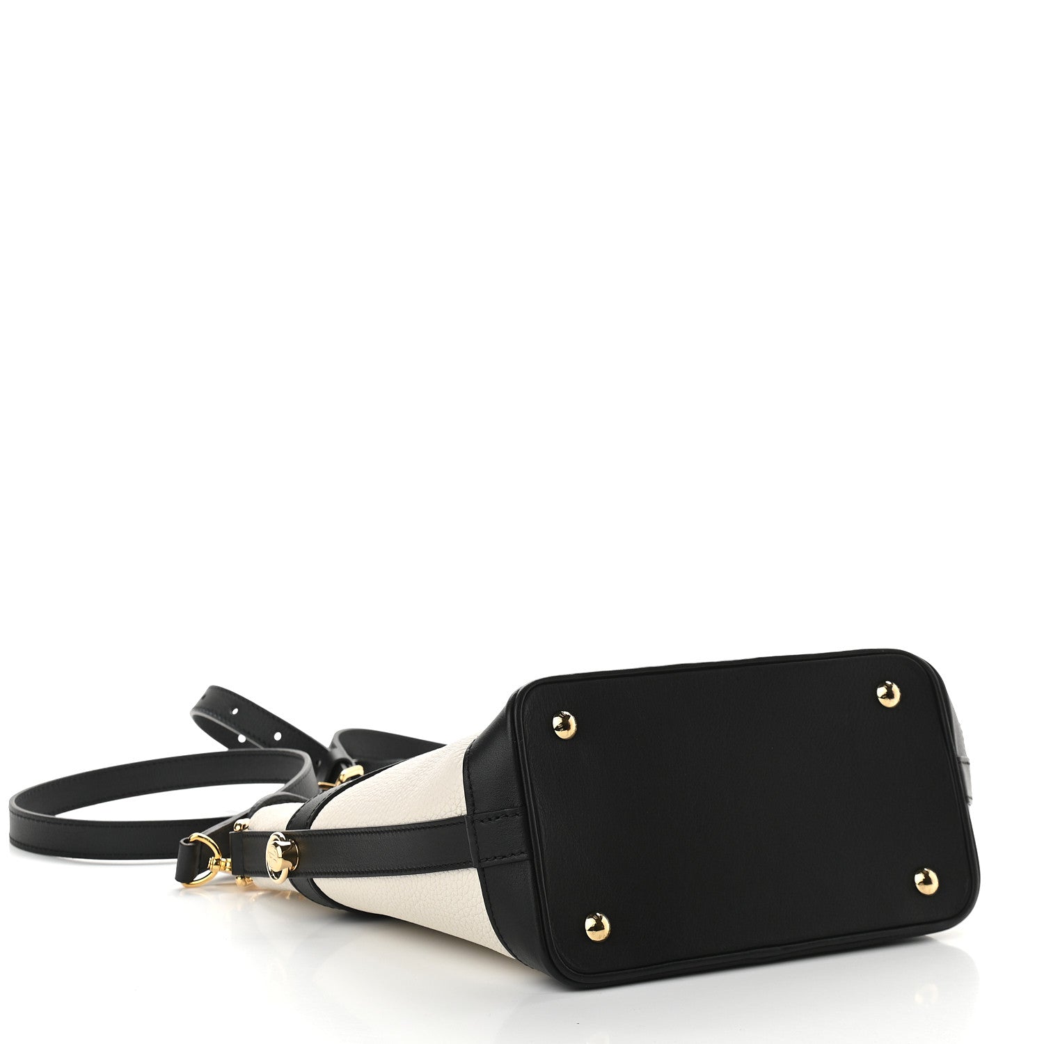 Louis Vuitton Grained Calfskin Cruiser PM Cream Black 4 of 8