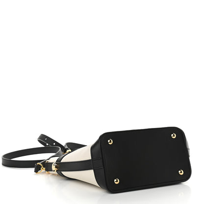 Louis Vuitton Grained Calfskin Cruiser PM Cream Black 4 of 8