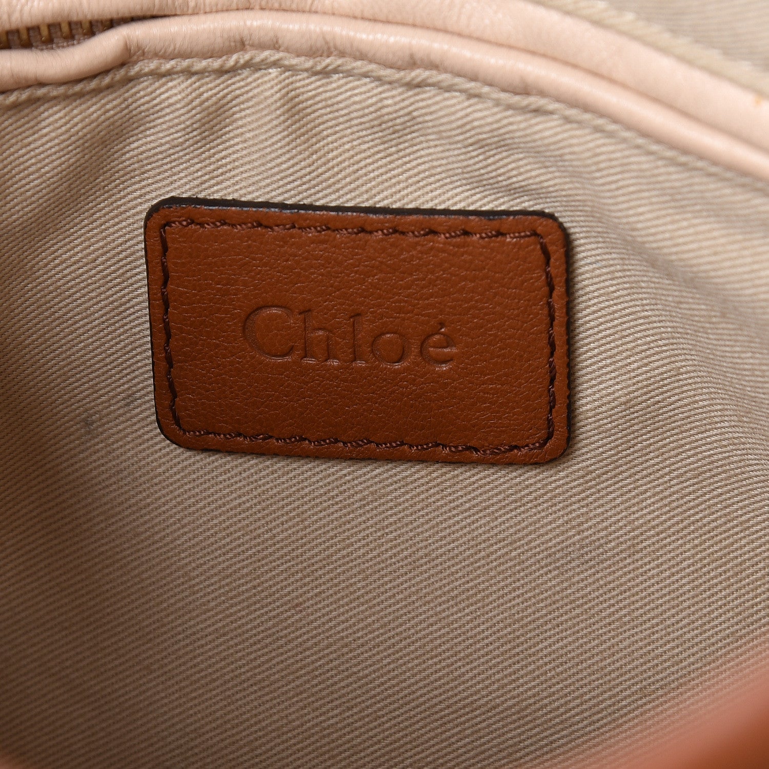 Chloe Sheepskin Medium Military Paraty Armagnac 6 of 12