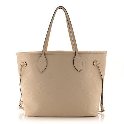 Louis Vuitton Empreinte Monogram Giant Neverfull MM Cream 1 of 10