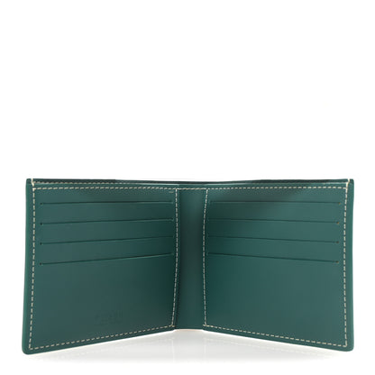 Goyard Goyardine Bi-Fold Victoire PM Wallet Green 5 of 7