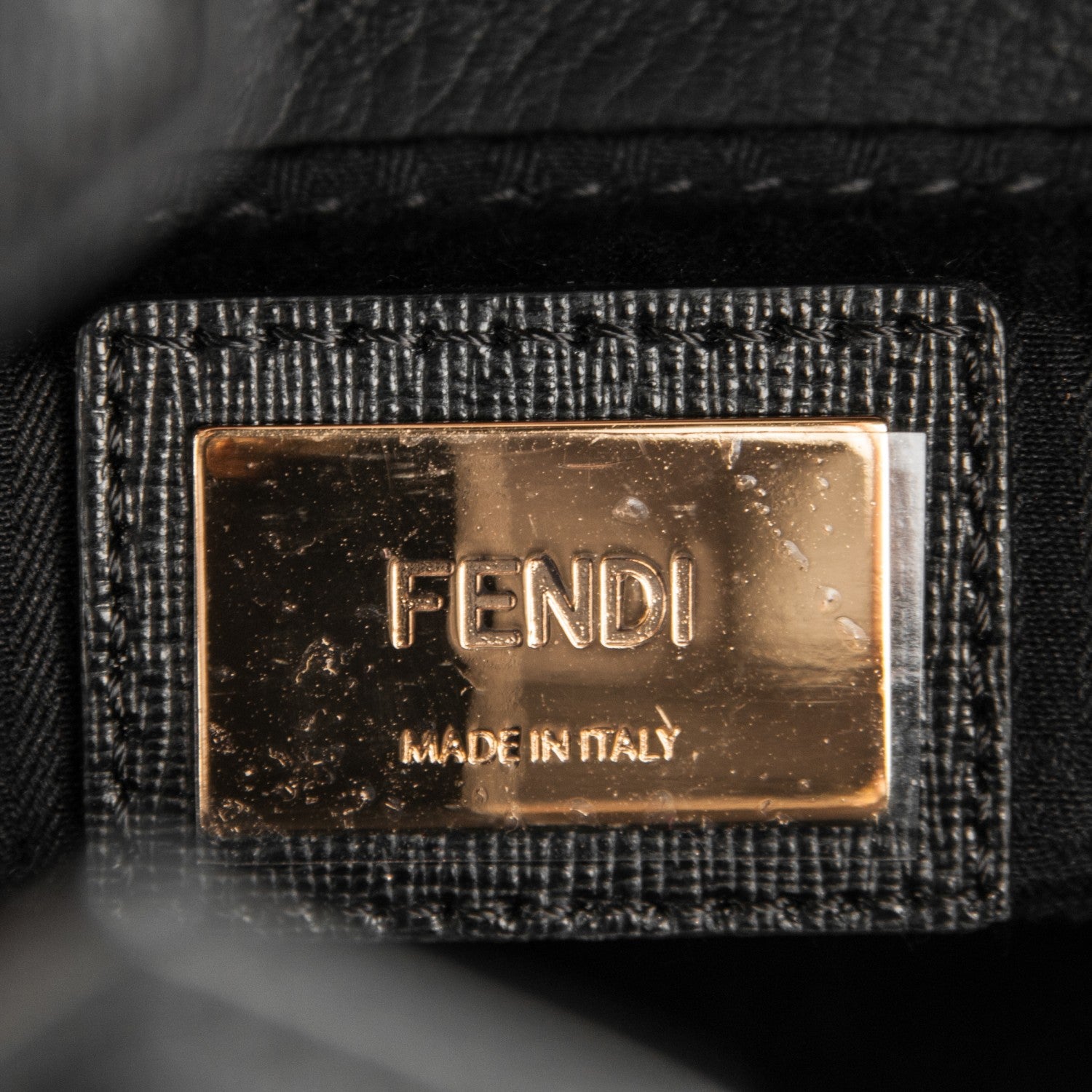 Fendi Vitello Elite Medium 2Jours Tote Black 7 of 7
