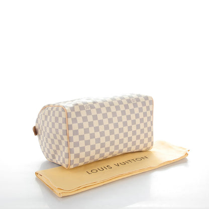 Louis Vuitton Damier Azur Speedy 30 4 of 9
