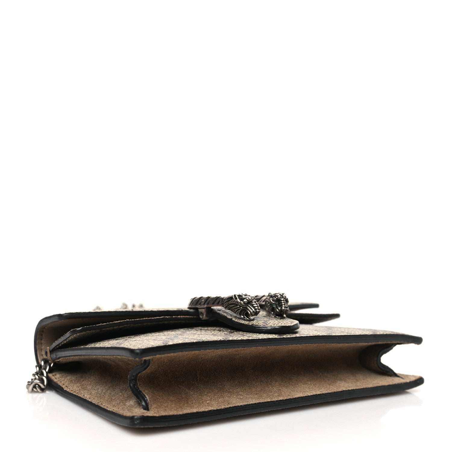 Gucci GG Supreme Monogram Super Mini Dionysus Shoulder Bag Taupe 4 of 10