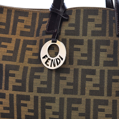 Fendi Zucca Shopping Tote Tobacco 12 of 12