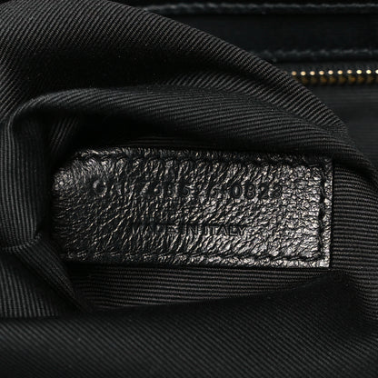 Saint Laurent Lambskin Matelasse Monogram Oversized Jamie Black 6 of 9
