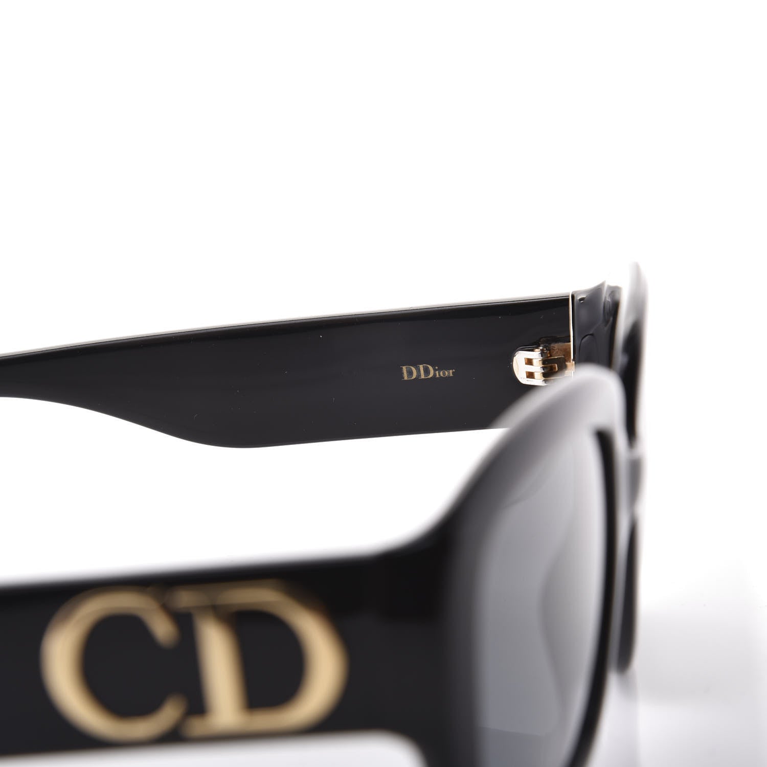 Christian Dior CHRISTIAN Acetate D Dior Sunglasses Black 7 of 10