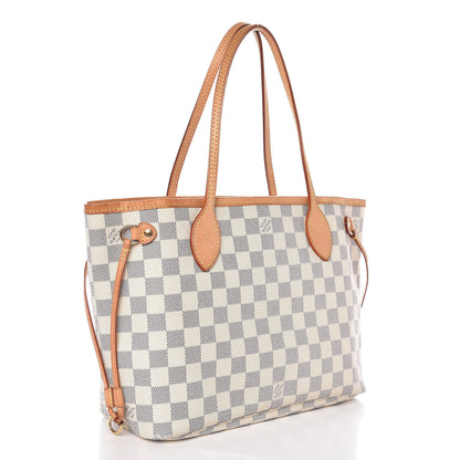 Louis Vuitton Damier Azur Neverfull PM 3 of 12