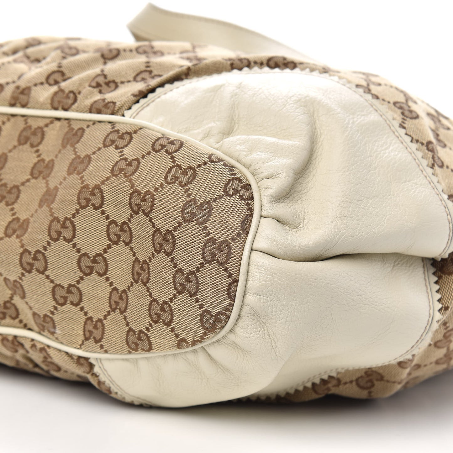 Monogram Large Tribeca Tote Off White