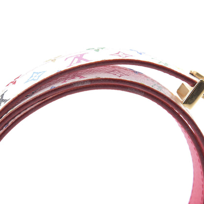 Louis Vuitton Monogram Multicolor LV Initiales Belt 80 32 White 6 of 7