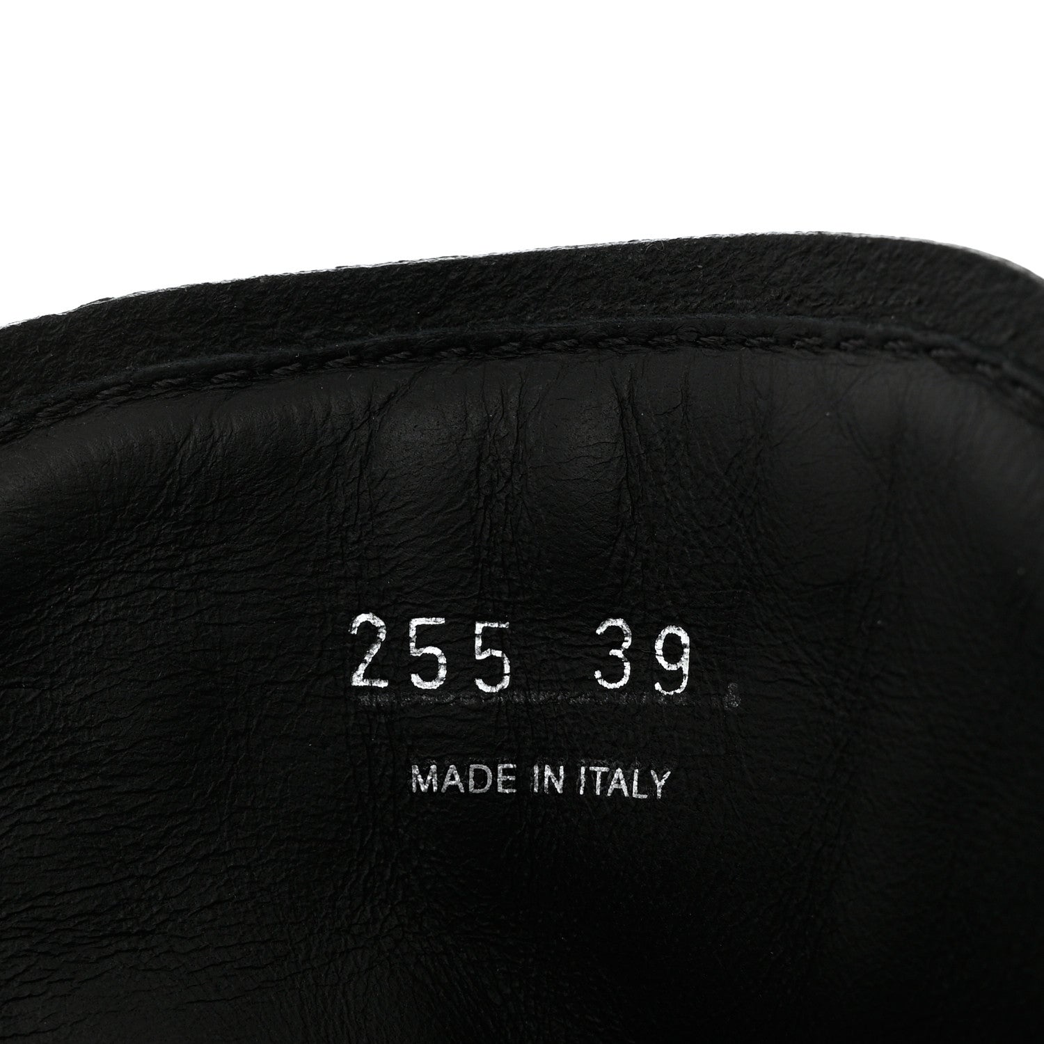 Prada Spazzolato Rois Nylon Metal Triangle Logo Monolith Pouch Pocket 55mm Boots 39 Black 6 of 13