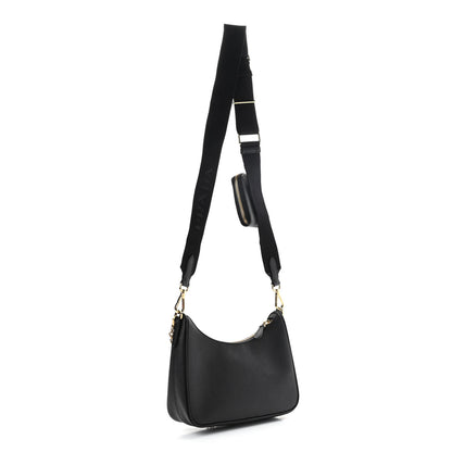 Prada Saffiano Lux Re-Edition 2005 Shoulder Bag Black 2 of 10