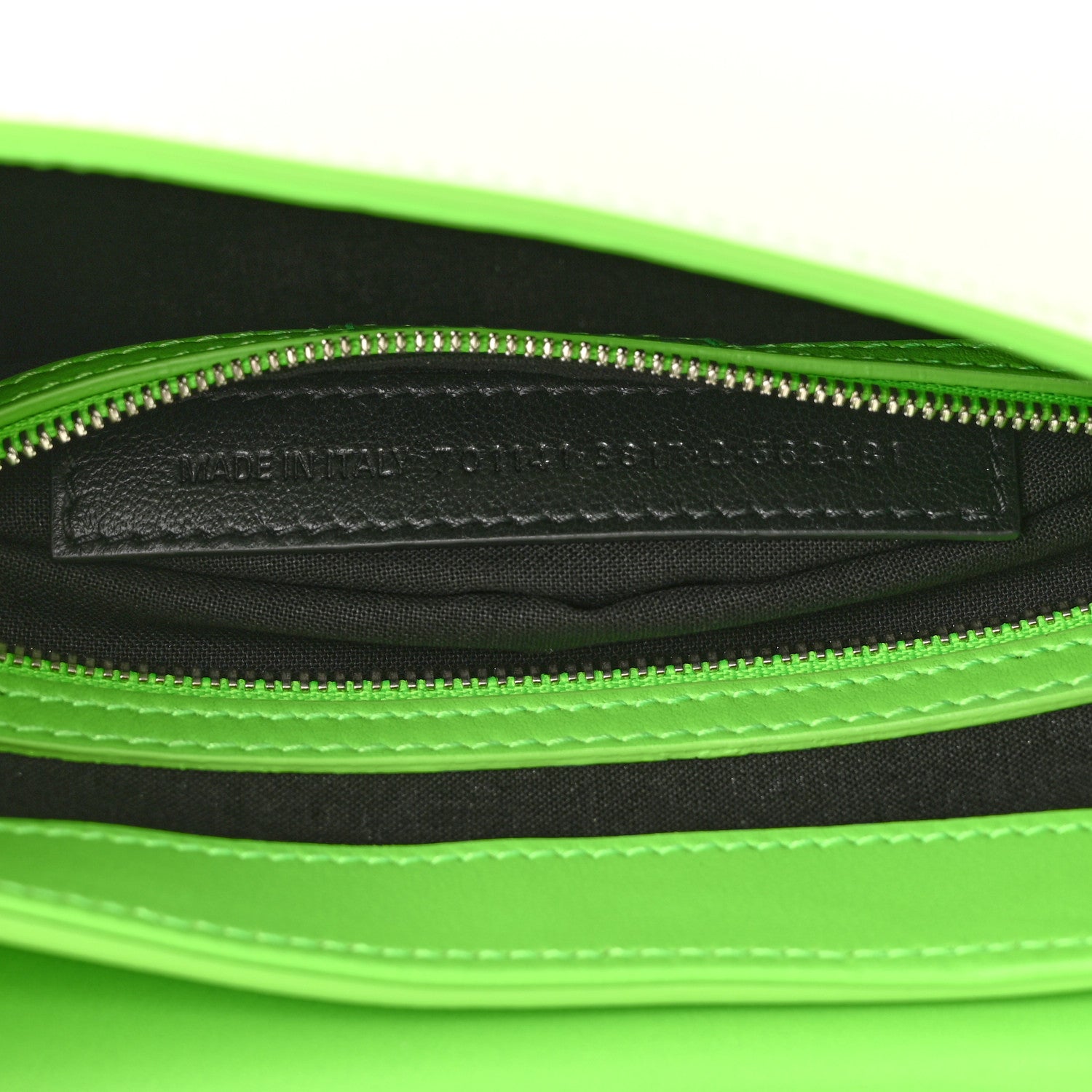 Balenciaga Smooth Calfskin Small Lindsay Shoulder Bag Acid Green 7 of 10