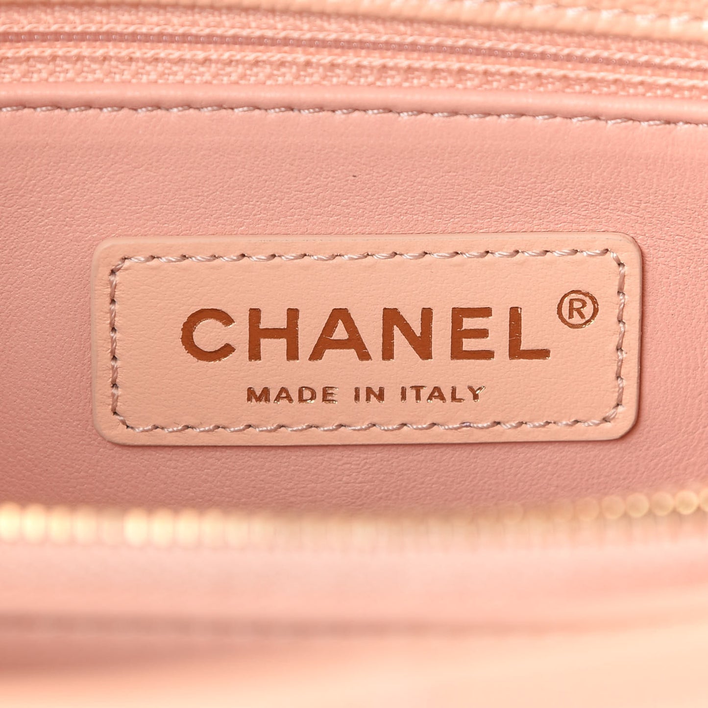 Caviar Quilted Small Coco Handle Flap Light Pink