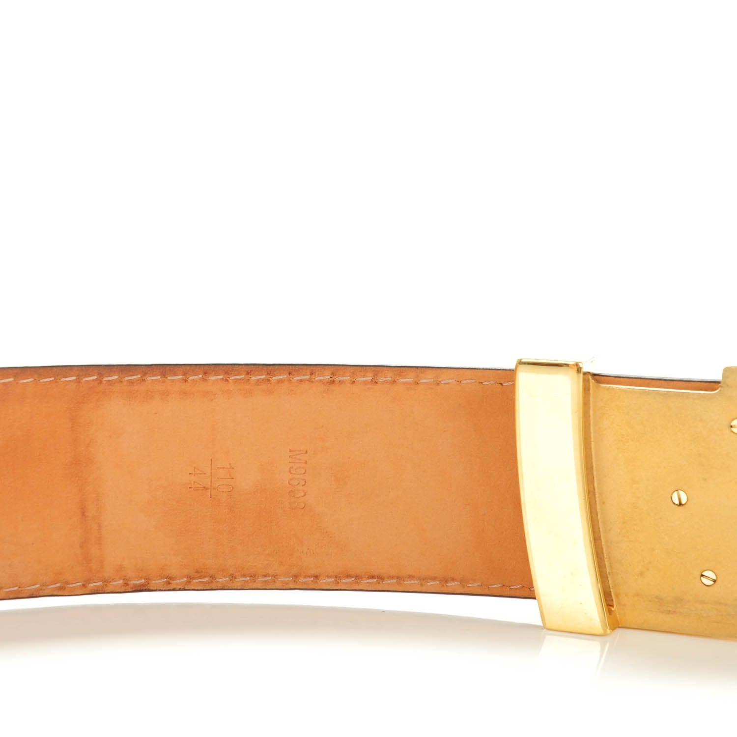 Louis Vuitton Monogram LV Initiales Belt 110 44 4 of 8