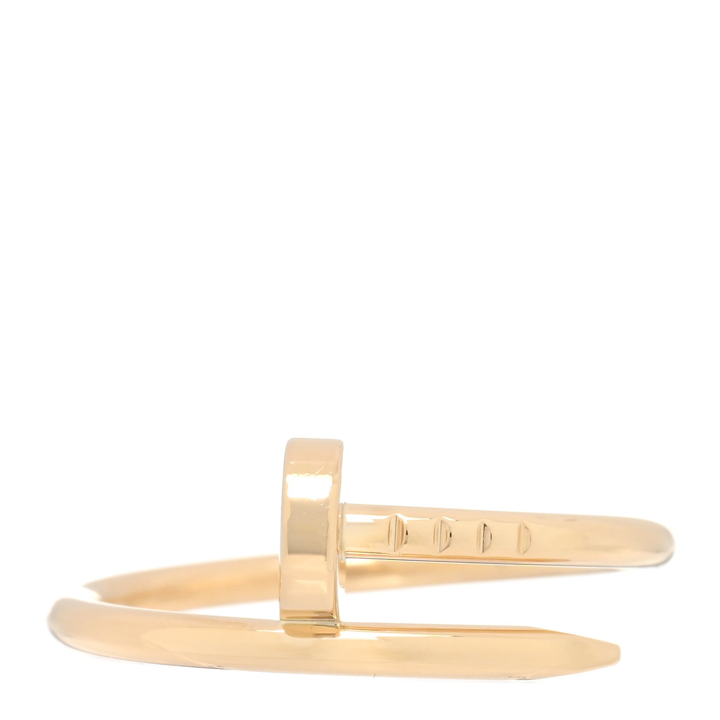 18K Yellow Gold Small Juste Un Clou Ring 53 6.25