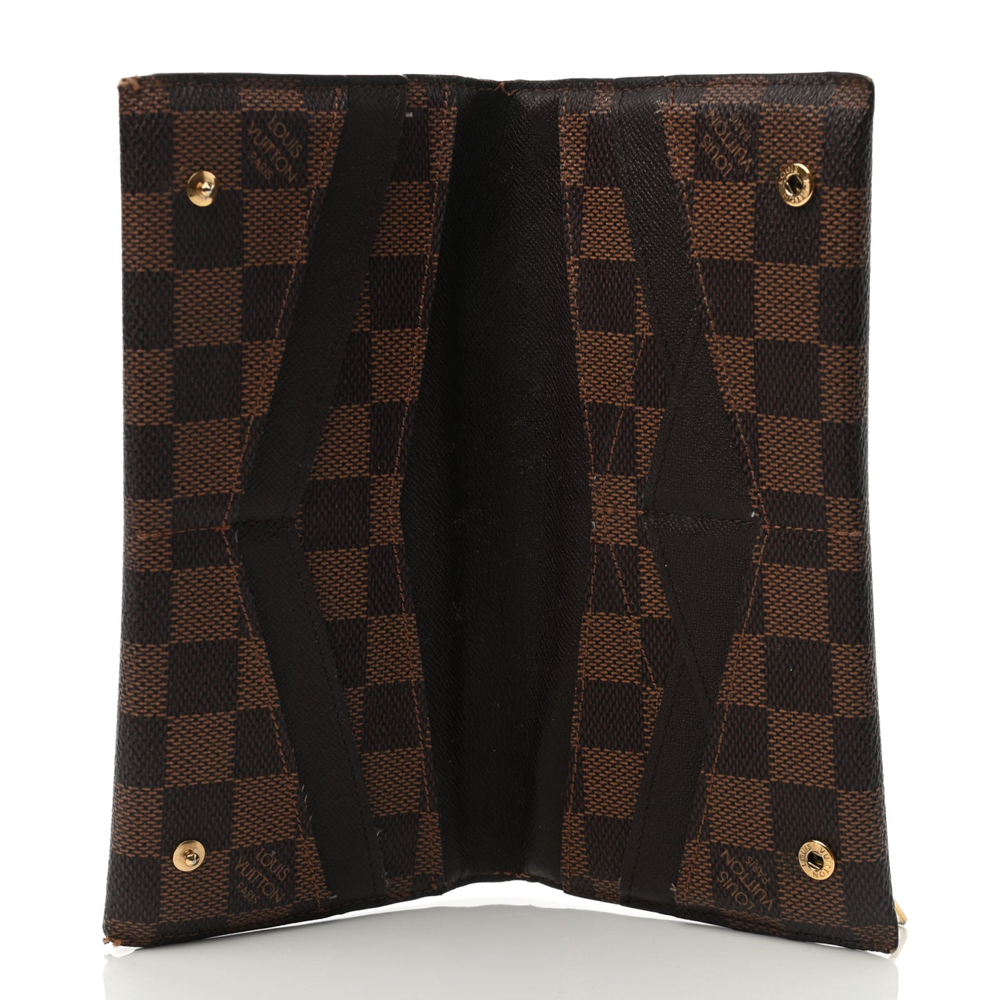 Damier Ebene Long Origami Wallet
