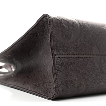 Louis Vuitton Empreinte Monogram Giant Onthego MM Chocolate 8 of 11