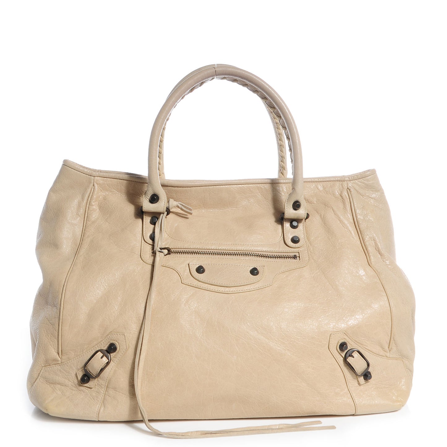 Agneau Large Sunday Tote Sahara