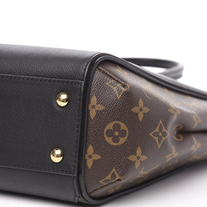 Louis Vuitton Calfskin Monogram Kimono Tote PM Black 8 of 9