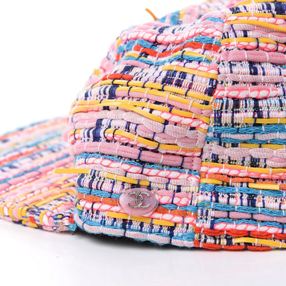Chanel Tweed Cap Hat Multicolor 8 of 9