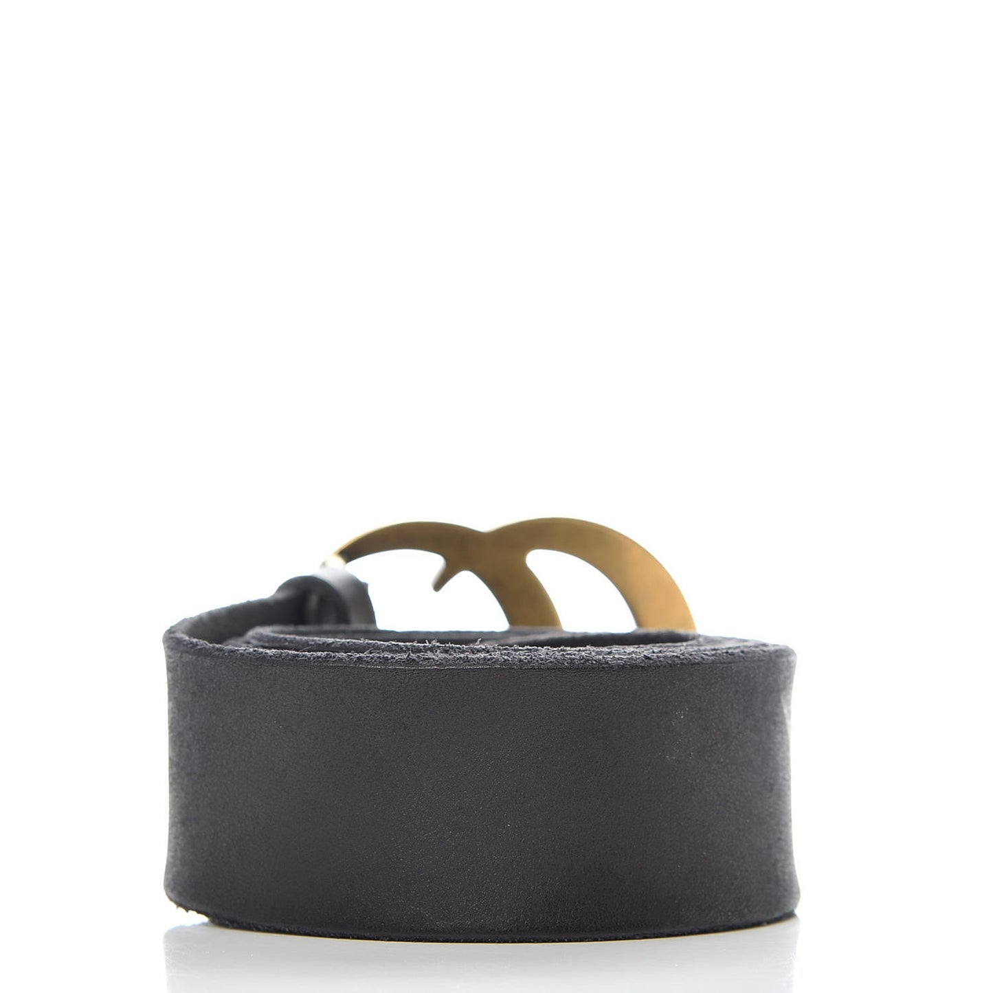 Faded Calfskin Double G 40mm Belt 80 32 Black