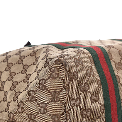 Gucci Monogram Large Jolicoeur Tote Brown 12 of 18